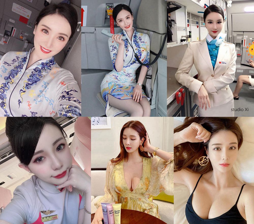 최신 스튜어디스 사진 영상 유출【88P+23V】