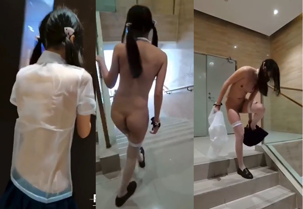 시키는 데로 다하는 소녀 아무데서나 막벗어