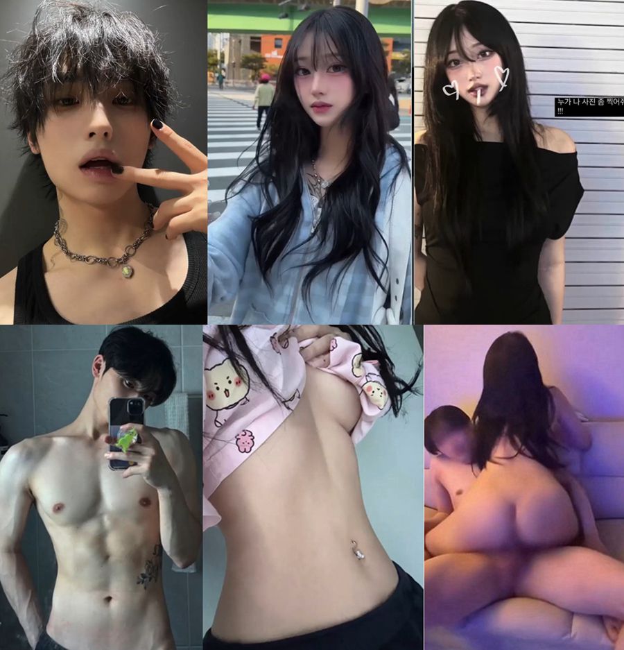 모델 커플의 일상 촬영.