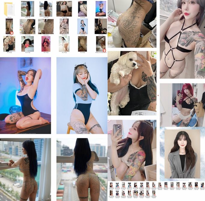 인스타.틱톡 타투녀