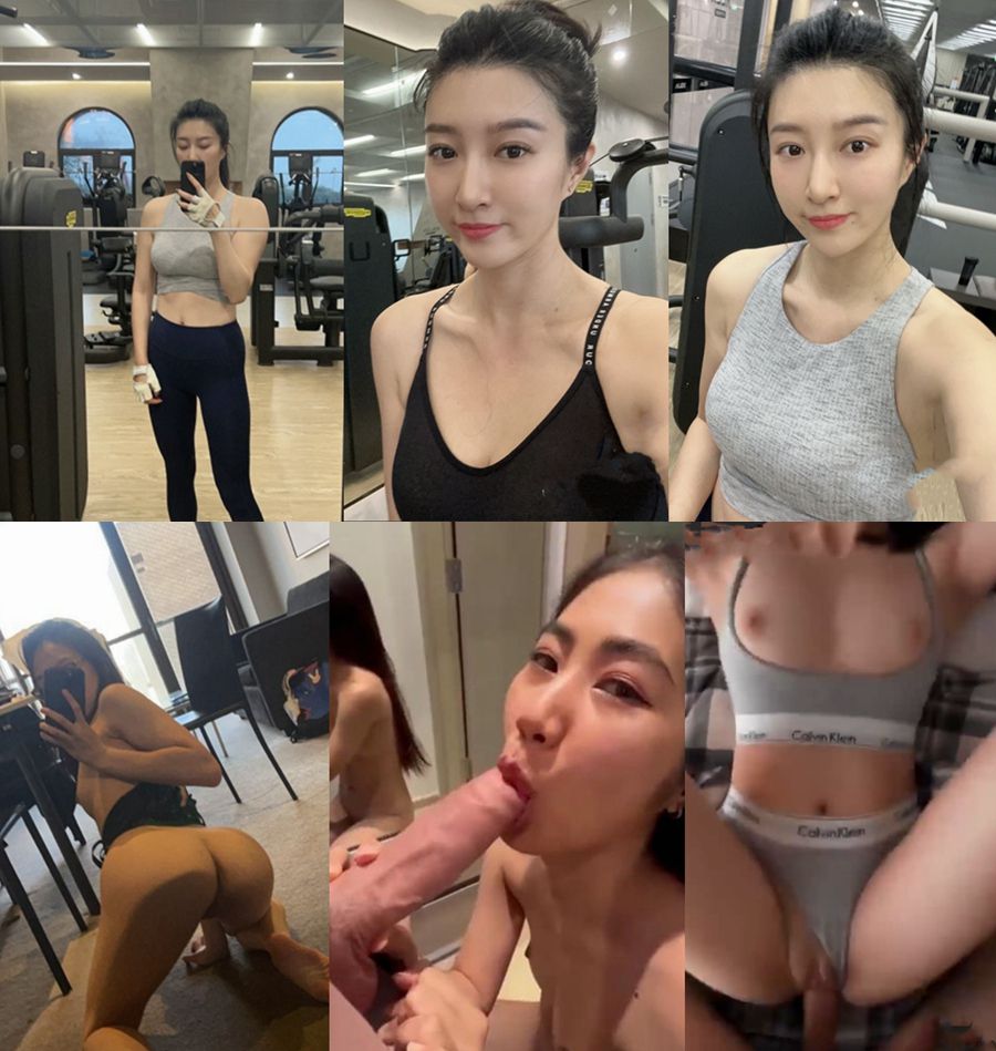 헬스장에서 만난 예쁜 여자